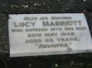 
Lucy MARRIOTT
23 May 1949
63 yrs

St Matthews (Anglican) Grovely, Brisbane
