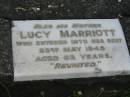Lucy MARRIOTT
23 May 1949
63 yrs
St Matthews (Anglican) Grovely, Brisbane