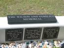 Wilson and families memorial
Clifford Scott WILSON
1 Jul 1979
83 yrs
Jessie WILSON
23-2-1991
96 yrs
Edmond Scott WILSON
6 Dec 1968
44 yrs
St Matthews (Anglican) Grovely, Brisbane