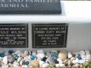 Wilson and families memorial
Clifford Scott WILSON
1 Jul 1979
83 yrs
Jessie WILSON
23-2-1991
96 yrs
Edmond Scott WILSON
6 Dec 1968
44 yrs
St Matthews (Anglican) Grovely, Brisbane