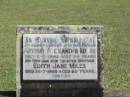 Arthur Alexander MILES
8-11-1942
64 yrs
wife
Edith Jane MILES
26-7-1960
63 yrs
St Matthews (Anglican) Grovely, Brisbane