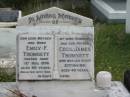 Emily F THOMSETT
1 Nov 1996
aged 86
husband
Cecil James THOMSETT
30 May 1961
aged 49
St Matthews (Anglican) Grovely, Brisbane