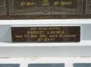 Sarah Jane PICKERING
24 Sep 1954
aged 86
husband
William Howard PICKERING
5 Oct 1946
aged 82
sister
Hattiet Lavinia
7 May 1981
aged 81
St Matthews (Anglican) Grovely, Brisbane