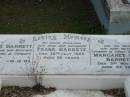 son
John R BARRETT
b: 14-1-25
d: 16-12-85
husband
Frank BARRETT
28 Jul 1965
aged 59
wife
Margaret Gray BARRETT
3 Nov 1990
aged 83
St Matthews (Anglican) Grovely, Brisbane