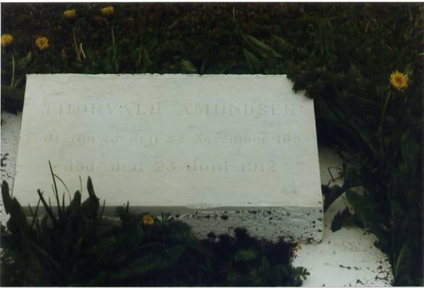 Thorvald AMUNDSEN  | b: Norge 22 Nov 1853  | d: 23 Jun 1912  | Grytviken Cemetery, South Georgia Island  | 