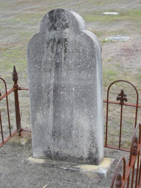 John MEISSNER  | d: 18 Mar? 1891, aged 21  | Haigslea Lawn Cemetery, Ipswich  | 