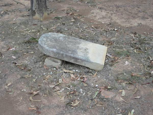 Mary Ottoline Ida ?? GROEBEN?;  | Haigslea Lawn Cemetery, Ipswich  |   | Research Contact: Robyn McMullen mcmullro@gmail.com  | Mary Ottoline Ida Walker Von Der Groeben, died 26 Mar 1884, aged 7 months  |   | 