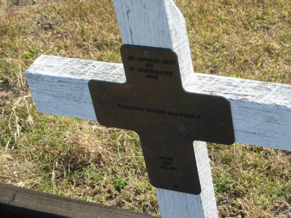 Terence David WARWICK  | b: 28 Apr 1958, d: 17 Feb 2001  |   | Harrisville Cemetery - Scenic Rim Regional Council  | 