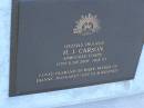 
H J CARSON
d: 17 Jun 2006, aged 85
husband of Mary, father of Dianne, Margaret (deceased), Heather
Harrisville Cemetery - Scenic Rim Regional Council
