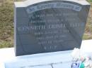 Kenneth Lionel TAEGE b: 7 Jan 1934, d: 31 Jul 2002, aged 68 Harrisville Cemetery - Scenic Rim Regional Council 