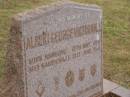 
Albert George Victor HALL
b: Nambour 18 May 1916
d: Harrisville 21 Jun 1981
Harrisville Cemetery - Scenic Rim Regional Council
