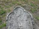 William George CRANE d: 1882 George James CRANE d: ?? 1893 ?? aged 74? Harrisville Cemetery - Scenic Rim Regional Council 