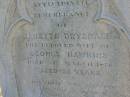 Janetta Drysdale (HAWKINS) (wife of George HAWKINS d: 21 Mar 1876, aged 35 Harrisville Cemetery - Scenic Rim Regional Council  