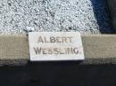 Albert WESSLING; St Paul's Lutheran Cemetery, Hatton Vale, Laidley Shire 