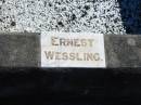 
Ernest WESSLING;
St Pauls Lutheran Cemetery, Hatton Vale, Laidley Shire
