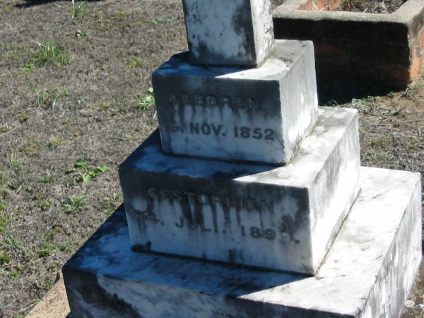 Julien STEFFENS,  | born 16 Nov 1852  | died 14 July 1899;  |   | <a href= /FamilyHistory/Photos/HattonVale-Lutheran_Church/Julien_STEFFENS.html >Additional information</a>.  |   | St Paul's Lutheran Cemetery, Hatton Vale, Laidley Shire  | 