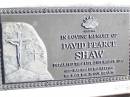 
David Pearce SHAW,
died 21 March 1991;
Helidon Catholic cemetery, Gatton Shire
