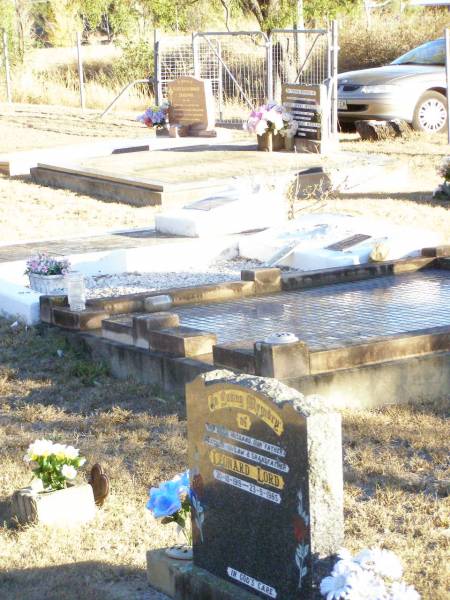 Leonard LORD,  | husband father father-in-law grandfather,  | 20-10-1919 - 23-5-1985;  | Helidon Catholic cemetery, Gatton Shire  | 