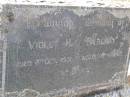 Violet H. BARCLAY,
died 6 Oct 1931 aged 70 years;
Thomas BARCLAY,
died 28 March 1934;
Helidon General cemetery, Gatton Shire