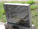 Auguste Emilie Martha TOPP,
wife mother,
died 10 Sept 1961 aged 77 years;
Carl Heinrich Ernst TOPP
died 24 May 1971 aged 91 years;
Helidon General cemetery, Gatton Shire
