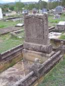 Constance Bertha (Connie) WRIGHT,
died 18 Nov 1922 in 10th year,
dedicated by parents brothers sisters;
Helidon General cemetery, Gatton Shire