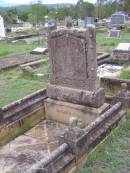 
Constance Bertha (Connie) WRIGHT,
died 18 Nov 1922 in 10th year,
dedicated by parents brothers sisters;
Helidon General cemetery, Gatton Shire
