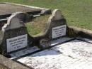 
William GRIFFITHS,
died 2 April 1938 aged 62 years;
Isabella GRIFFITHS,
died 11 Aug 1938 aged 60 years;
Helidon General cemetery, Gatton Shire
