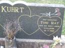 
Toni Ray KUHRT,
daughter,
stillborn 26-7-1985;
Helidon General cemetery, Gatton Shire
