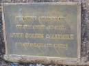 Merle Doreen DALRYMPLE,
mother sister,
died 5 Aug 1973 aged 46 years;
Helidon General cemetery, Gatton Shire
