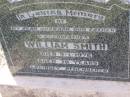 William SMITH, husband father grandfather, died 9-1-1976 aged 70 years; Helidon General cemetery, Gatton Shire  