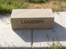 
LOUDON;
Helidon General cemetery, Gatton Shire
