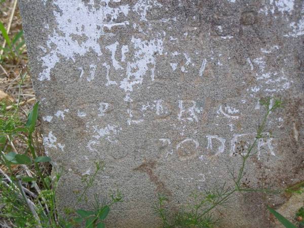 ... 6 March ...  | and father  | ... ber ... 64 ...  | SCHRODER;  | Helidon General cemetery, Gatton Shire  | 