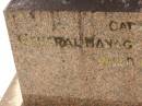 
William RANKIN,
father,
managing director Queensland Collieries Howard,
born Tollcross Scotland 23 April 1836,
died Corina Queensland 15 Oct 1917 aged 81 years;
Isabel H. ROSS,
youngest daughter,
died Brisbane 5 Aug 1938 aged 60 years;
William C.F. RANKIN,
youngest son of William & Jane RANKIN,
general manager Queensland Collieres Howard,
born Calston Ayrshire Scotland 22 Aug 1880,
died Howard Queensland 11 May 1919;
John A. RANKIN,
eldest son,
died Hpward 6 April 1930 aged 71 years;
Marion Anderson,
daughter,
died 6 July 1907 aged 45 years;
Mary E.A. ALLEN,
daughter,
died 22 March 1947 aged 73 years;
Robert Stuart RANKIN,
AIF 1914 - 1919,
general manager Queensland Collieries 1941 - 1946.
born Calson Scotland,
died Toolburra 9 Nov 1950 aged 75 years;
Jane Anderson,
wife of William RANKIN,
died 24 Jan 1912 aged 73 years;
Col. C.D.W. RANKIN V.D.,
20 years managing director Q.C.C. Howard,
died 2 No 1940 aged 71 years 10 months;
Howard cemetery, City of Hervey Bay
