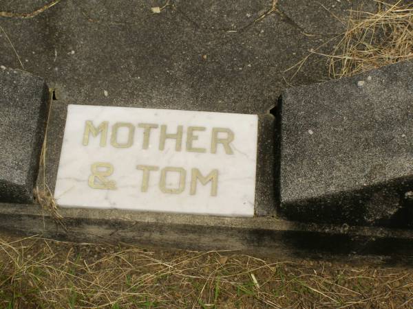 Charlotte,  | wife of William FULTON,  | mother,  | died 26 June 1900 aged 38 years;  | Thomas (Tom),  | son,  | died 11 April 1949 aged 61 years;  | Howard cemetery, City of Hervey Bay  | 