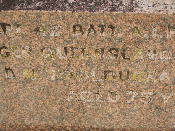 William RANKIN,  | father,  | managing director Queensland Collieries Howard,  | born Tollcross Scotland 23 April 1836,  | died Corina Queensland 15 Oct 1917 aged 81 years;  | Isabel H. ROSS,  | youngest daughter,  | died Brisbane 5 Aug 1938 aged 60 years;  | William C.F. RANKIN,  | youngest son of William & Jane RANKIN,  | general manager Queensland Collieres Howard,  | born Calston Ayrshire Scotland 22 Aug 1880,  | died Howard Queensland 11 May 1919;  | John A. RANKIN,  | eldest son,  | died Hpward 6 April 1930 aged 71 years;  | Marion Anderson,  | daughter,  | died 6 July 1907 aged 45 years;  | Mary E.A. ALLEN,  | daughter,  | died 22 March 1947 aged 73 years;  | Robert Stuart RANKIN,  | AIF 1914 - 1919,  | general manager Queensland Collieries 1941 - 1946.  | born Calson Scotland,  | died Toolburra 9 Nov 1950 aged 75 years;  | Jane Anderson,  | wife of William RANKIN,  | died 24 Jan 1912 aged 73 years;  | Col. C.D.W. RANKIN V.D.,  | 20 years managing director Q.C.C. Howard,  | died 2 No 1940 aged 71 years 10 months;  | Howard cemetery, City of Hervey Bay  | 