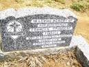 Frances Studdert TINDALL,
mother,
wife of late J.L. TINDALL of Panjee NSW,
born 1862 died 1951;
Jandowae Cemetery, Wambo Shire