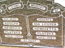 parents;
Adolph Heinrich PLATZKE,
1860 - 1944;
Ida Louisa Henrietta PLATZKE,
1865 - 1943;
Jandowae Cemetery, Wambo Shire