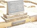 Mary LANG,
1864 - 1848;
William John LANG,
1861 - 1933;
William Roy,
son brother,
killed in action Beersheba 1917;
Jandowae Cemetery, Wambo Shire