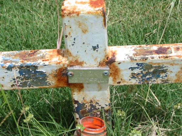 E. J. COTTERILL;  | Jandowae Cemetery, Wambo Shire  | 