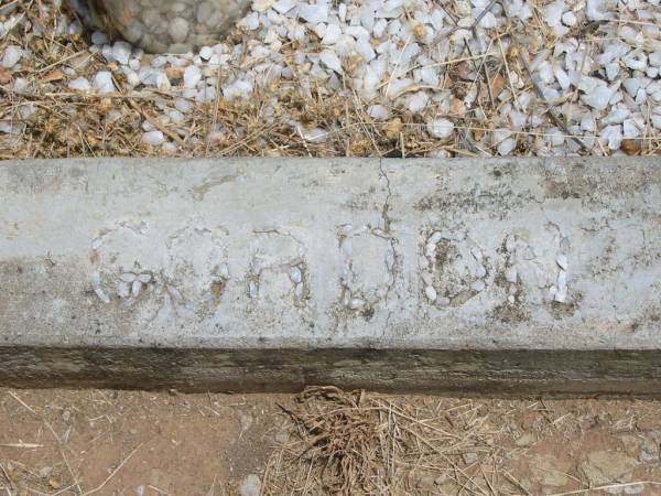 Gordon TRUSZ,  | brother,  | died 1991;  | Jandowae Cemetery, Wambo Shire  | 