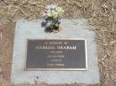 
Gabrial Graham,
died 20-06-2000 aged 71 years;
Jandowae Cemetery, Wambo Shire
