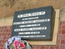 
parents;
Walter Burling WALLACE,
16-7-1905 - 23-6-1990;
Rose Isabel WALLACE,
1-2-1914 - 30-12-1990;
Jandowae Cemetery, Wambo Shire
