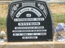 Catherine May NYSTROM,
wife of Lyle,
10-5-1906 - 12-1-1995 aged 89 years;
Jandowae Cemetery, Wambo Shire