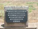 
Noel T. MONAGHAN,
son brother,
died 19 Nov 1947 aged 14 years;
Jandowae Cemetery, Wambo Shire
