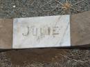 Rose Ann Juliette (Julie) KING,
wife of percy KING,
mother of Glad, Perc, Ted, Fred & Joyce,
died 19 Aug 1951 aged 62 years;
Jandowae Cemetery, Wambo Shire
