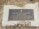son of Robin & Hazel BRUGGEMANN,
brother of Allan & Anne,
still born 12 May 1971;
Jandowae Cemetery, Wambo Shire