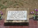 Agnes GREER,
mother,
died 26 May 1965 aged 84 years;
Jandowae Cemetery, Wambo Shire