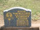 Jane Letetia WHITELEY,
sister,
died 16 Aug 1954 aged 78 years;
Jandowae Cemetery, Wambo Shire