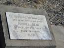 Isobel REID, sister aunt, died 8 Feb 1969 aged 71 years; Jondaryan cemetery, Jondaryan Shire 