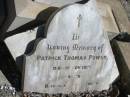 Patrick Thomas POWER, died 1 Nov 1917 aged 46 years; Jondaryan cemetery, Jondaryan Shire 